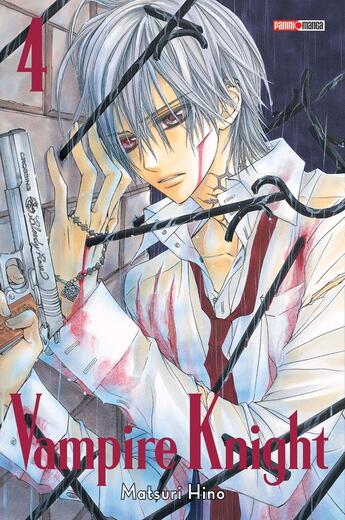 Couverture du livre « Vampire knight - édition double Tome 4 » de Matsuri Hino aux éditions Panini