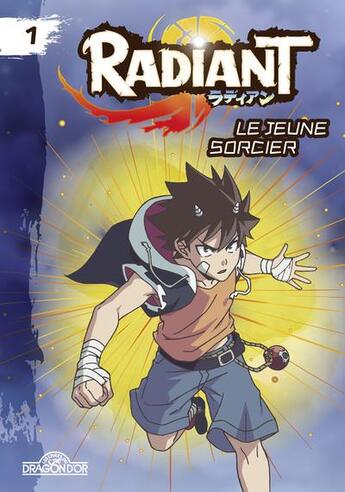 Couverture du livre « Radiant t.1 ; le jeune sorcier » de Nhk aux éditions Les Livres Du Dragon D'or