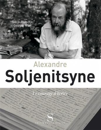 Couverture du livre « Alexandre soljenitsyne [exposition, musee de la fondation ma » de Georges Nivat aux éditions Syrtes