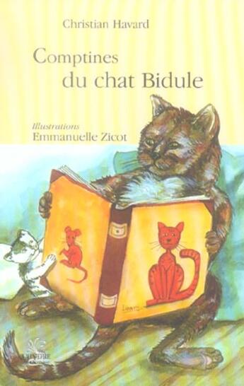 Couverture du livre « Comptines du chat Bidule » de Christian Havard aux éditions L'hydre