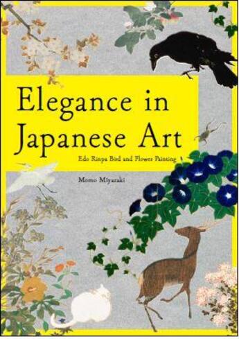 Couverture du livre « Elegance in japanese art » de Miyazaki Momo aux éditions Pie Books