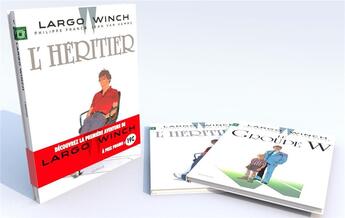 Couverture du livre « Largo Winch : Tome 1 et Tome 2 » de Jean Van Hamme et Philippe Francq aux éditions Dupuis