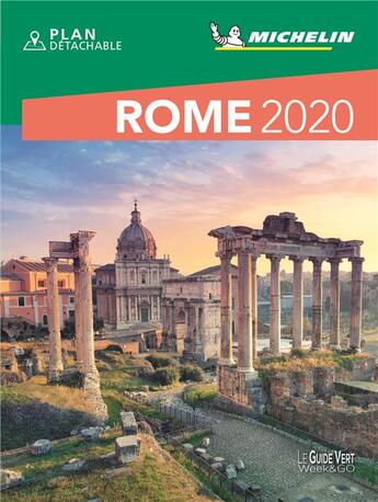 Couverture du livre « Le guide vert week-end ; Rome (édition 2020) » de Collectif Michelin aux éditions Michelin