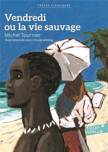 Couverture du livre « Vendredi ou la vie sauvage » de Michel Tournier aux éditions Gallimard-jeunesse