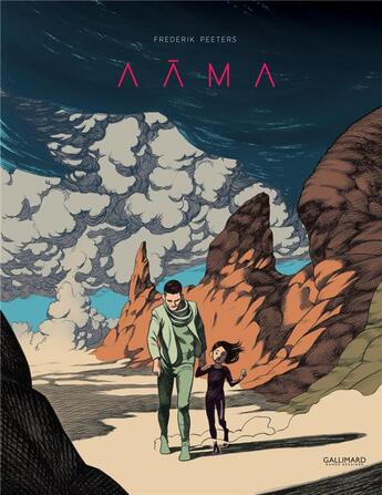 Couverture du livre « Aâma : Intégrale Tomes 1 à 4 : aâma » de Frederik Peeters aux éditions Gallimard Bd