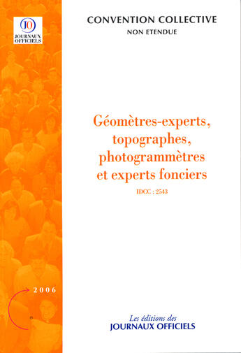 Couverture du livre « Geometres-experts, topographes, photogrammetres et experts fonciers » de  aux éditions Documentation Francaise