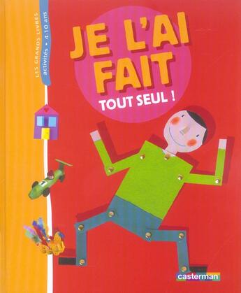 Couverture du livre « Je l'ai fait tout seul! » de  aux éditions Casterman