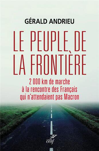 Couverture du livre « Le peuple de la frontière » de Andrieu Gerald aux éditions Cerf