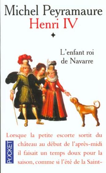 Couverture du livre « Henri Iv T.1 L'Enfant Roi De Navarre » de Michel Peyramaure aux éditions Pocket