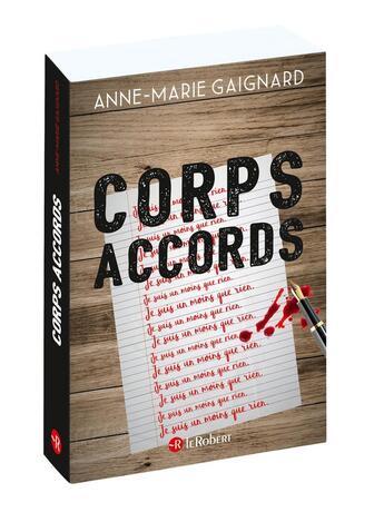 Couverture du livre « Corps accords » de Anne-Marie Gaignard aux éditions Le Robert