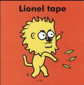 Couverture du livre « Lionel tape » de Eric Veille aux éditions Actes Sud Jeunesse