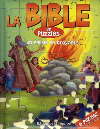 Couverture du livre « La bible en puzzles t.3 : un peuple de croyants » de  aux éditions Emmanuel