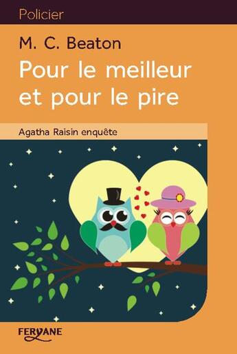 Couverture du livre « Pour le meilleur et pour le pire » de M. C. Beaton aux éditions Feryane