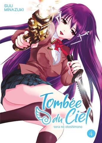 Couverture du livre « Tombée du ciel t.4 » de Su Minazuki aux éditions Meian