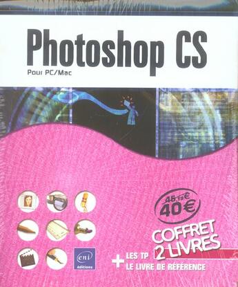 Couverture du livre « Photoshop cs pour pc/mac » de  aux éditions Eni