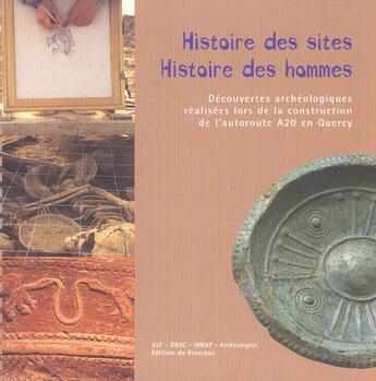 Couverture du livre « Histoire des sites, histoire des hommes » de  aux éditions Rouergue