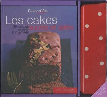 Couverture du livre « Coffret les cakes sucrés et salés ; 30 recettes simples et inventives » de  aux éditions Marie-claire