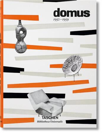 Couverture du livre « Domus : 1950-1959 » de  aux éditions Taschen