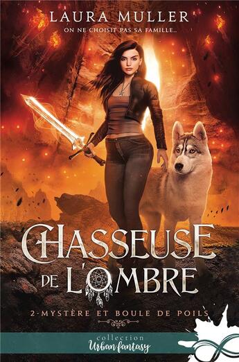 Couverture du livre « Chasseuse de l'ombre t.2 : mystère et boule de poils » de Laura Muller aux éditions Collection Infinity