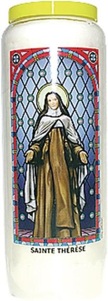 Couverture du livre « Neuvaine vitrail : sainte therese » de  aux éditions Dg-exodif