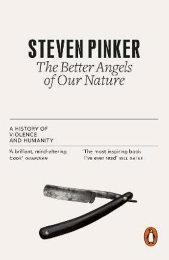 Couverture du livre « Better angels of our nature, the » de Steven Pinker aux éditions Adult Pbs