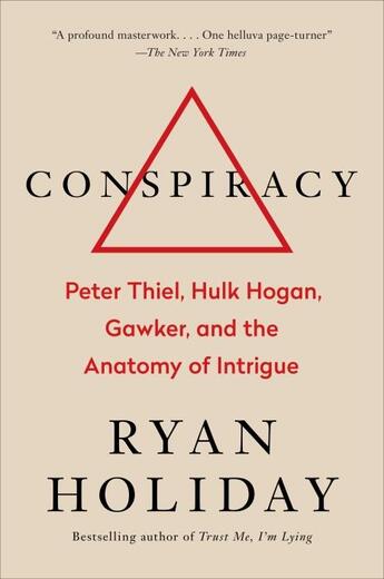 Couverture du livre « CONSPIRACY » de Ryan Holiday aux éditions Portfolio