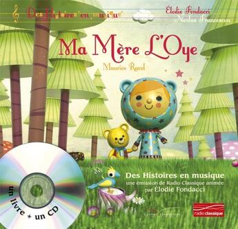 Couverture du livre « Ma mère l'Oye » de Elodie Fondacci et Francescon Nicolas aux éditions Gautier Languereau