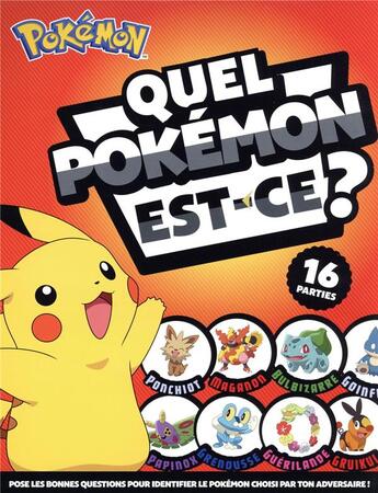 Couverture du livre « Pokemon - quel perso es-tu ? » de  aux éditions Hachette Jeunesse