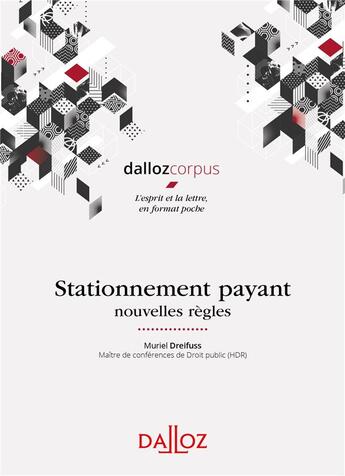 Couverture du livre « Stationnement payant » de  aux éditions Dalloz