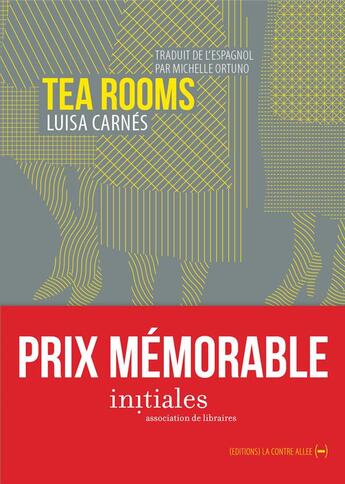 Couverture du livre « Tea rooms » de Luisa Carnes aux éditions La Contre Allee