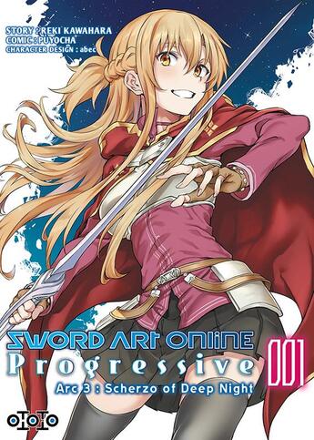 Couverture du livre « Sword Art Online - progressive - arc 3 : scherzo of deep night Tome 1 » de Reki Kawahara et Miyoshi Shiomi aux éditions Ototo