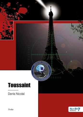 Couverture du livre « Toussaint » de Denis Nicolai aux éditions Nombre 7