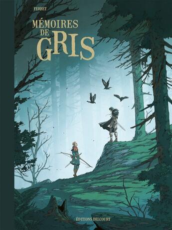 Couverture du livre « Mémoires de Gris » de Sylvain Ferret aux éditions Delcourt