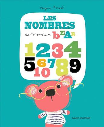 Couverture du livre « Les nombres de m. bear » de Virginie Aracil aux éditions Bayard Jeunesse