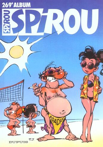 Couverture du livre « Recueil Spirou N.269 » de  aux éditions Dupuis