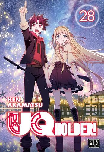 Couverture du livre « UQ holder ! Tome 28 » de Ken Akamatsu aux éditions Pika