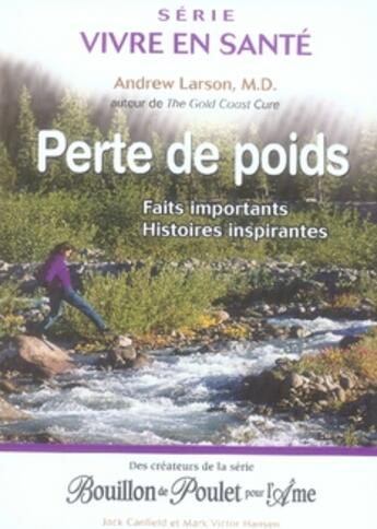 Couverture du livre « Perte de poids » de Larson A. & Canfield aux éditions Beliveau