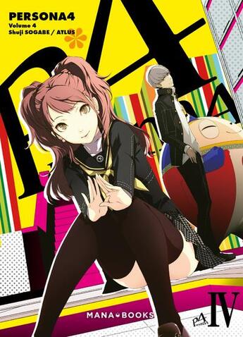 Couverture du livre « Persona 4 Tome 4 » de Atlus et Shuji Sogabe aux éditions Mana Books