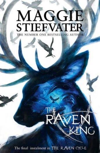 Couverture du livre « The raven king t.4 ; raven boys quartet » de Maggie Stiefvater aux éditions Scholastic