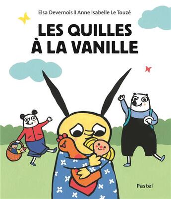 Couverture du livre « Les quilles a la vanille » de Elsa Devernois et Anne Isabelle Le Touzé aux éditions Ecole Des Loisirs