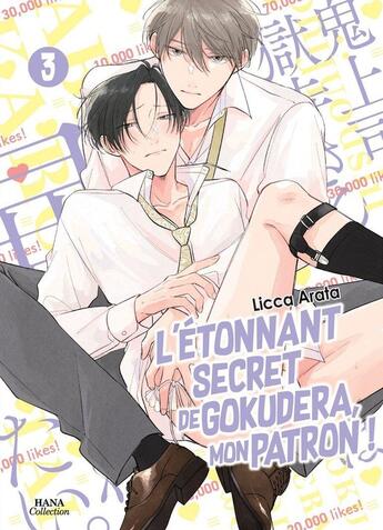 Couverture du livre « L'étonnant secret de Gokudera, mon patron Tome 3 » de Licca Arata aux éditions Boy's Love