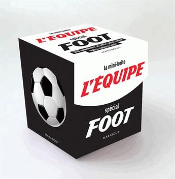 Couverture du livre « Mini boîte l'équipe spécial foot » de  aux éditions Marabout