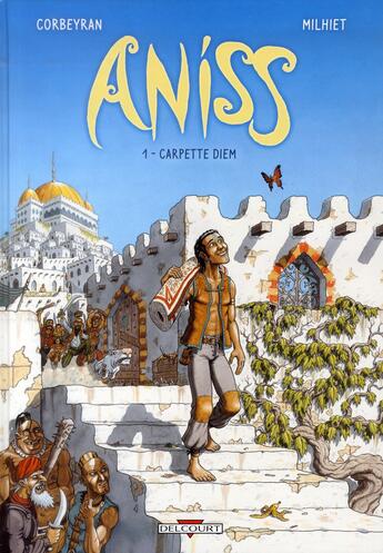 Couverture du livre « Aniss Tome 1 ; carpette diem » de Eric Corbeyran et Olivier Milhiet aux éditions Delcourt