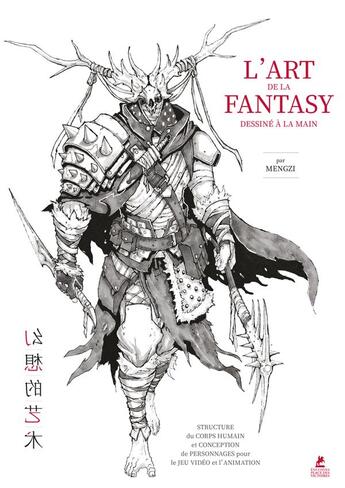 Couverture du livre « L'art de la fantasy : dessine à la main » de  aux éditions Place Des Victoires