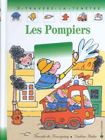 Couverture du livre « Les pompiers » de De Bourgoing aux éditions Calligram