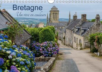 Couverture du livre « Bretagne un reve en couleurs calendrier mural 2018 din a4 ho - la bretagne une region pittore » de Blome D aux éditions Calvendo