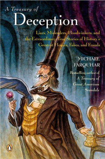 Couverture du livre « A Treasury of Deception » de Farquhar Michael aux éditions Penguin Group Us
