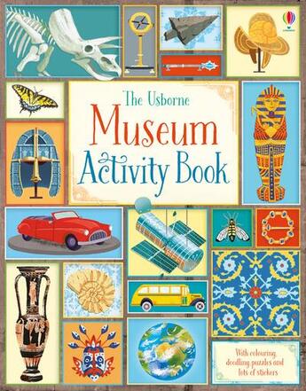 Couverture du livre « Museum activity book » de  aux éditions Usborne