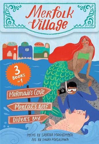 Couverture du livre « Merfolk village » de Sabrina Makhsimova aux éditions Chronicle Books