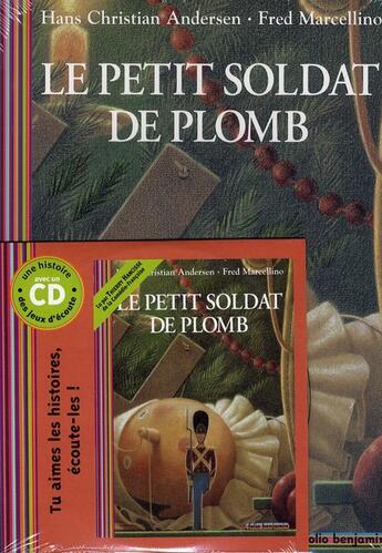 Couverture du livre « Le petit soldat de plomb » de Andersen H C. aux éditions Gallimard-jeunesse